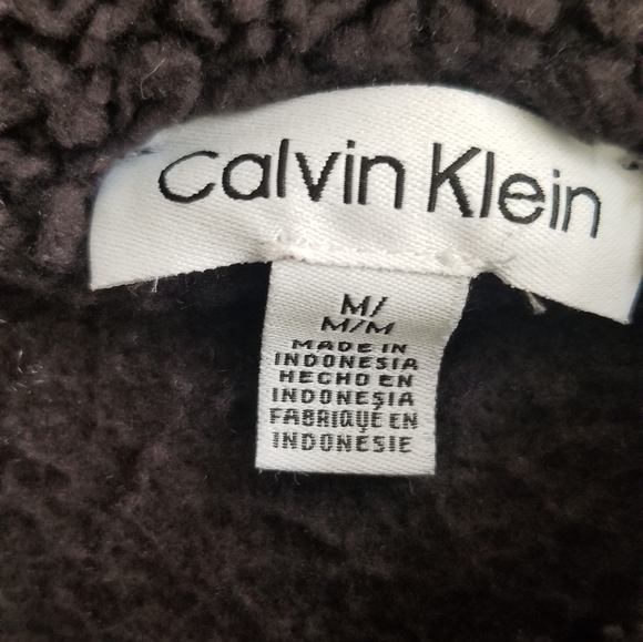 Fleece like zip-up Jacket by Calvin Klein - Picture 2 of 3